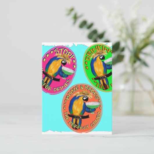 DROOGGEDEELTEN BRIEFKAART (Staand voorkant)