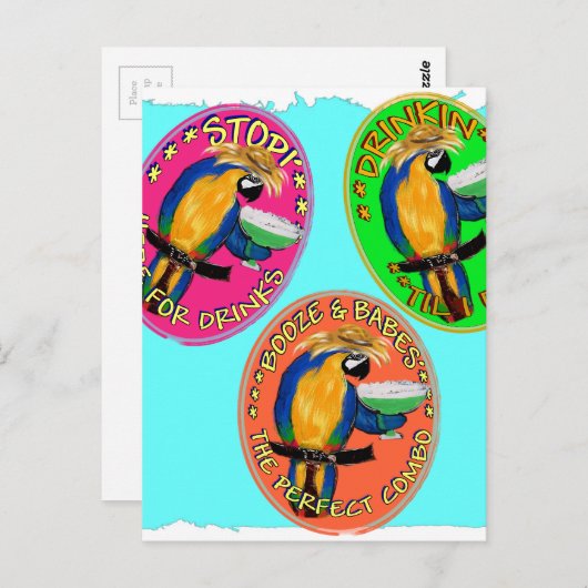 DROOGGEDEELTEN BRIEFKAART (Voorkant / Achterkant)