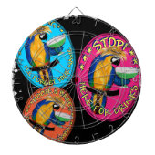 DROOGGEDEELTEN DARTBORD (Voorkant)