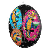 DROOGGEDEELTEN DARTBORD (Voorkant Rechts)