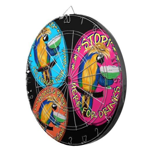 DROOGGEDEELTEN DARTBORD (Voorkant Rechts)