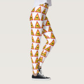DROOGGENDE MENSEN DIE DE VERKEERSZIJDE OVERSCHRIJD LEGGINGS (Rechts)