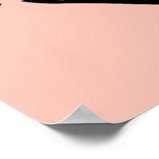 Droogmeisje ( komisch meisje) poster (Hoek)