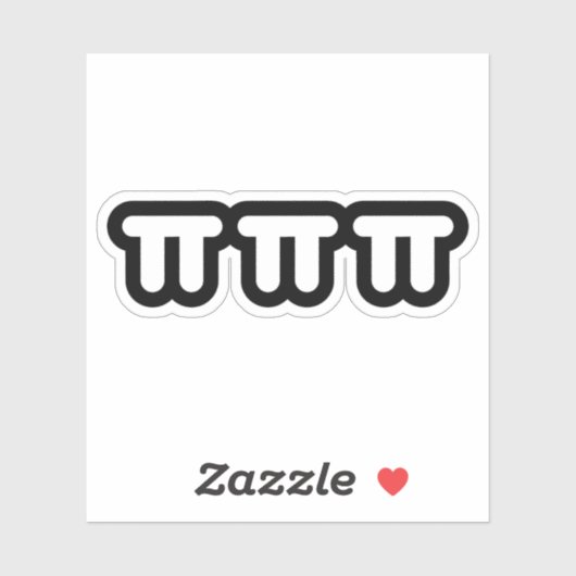 Droogscheuren ㅠ ㅠ Koreaanse Sticker (Vel)