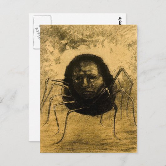 Droogspin Briefkaart (Voorkant / Achterkant)