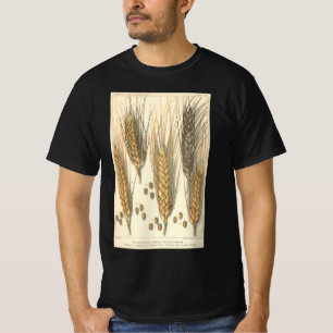 Droogteresistente tarweplant, vintage landbouw t-shirt