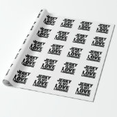 Droogvlees Is Mijn Liefdestaal Funny Beef Jerky Cadeaupapier (Uitgerold)