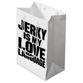 Droogvlees Is Mijn Liefdestaal Funny Rundvlees Jer Medium Cadeauzakje