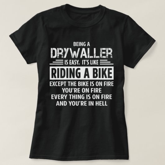 droogwaller t-shirt (Design voorkant)