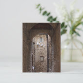 Droogwas in het briefkaart Toscane (Staand voorkant)