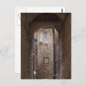 Droogwas in het briefkaart Toscane (Voorkant / Achterkant)