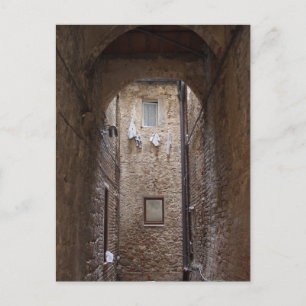 Droogwas in het briefkaart Toscane