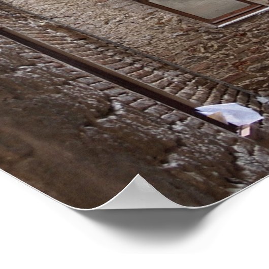 Droogwas in het poster Toscane (Hoek)