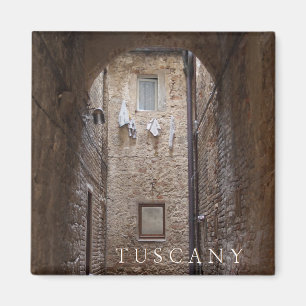 Droogwas in Toscane tekstmagneet Magneet