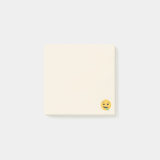 Drool Emoji Post-it® Notes (Voorkant)