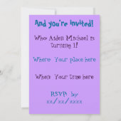  Drool Monster Birthday-uitvindingen Kaart (Achterkant)