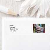 DROOLENDE PIGGY ADDRESS ETIKET (Insitu)