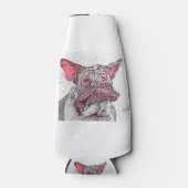 DROOLING. DOGUE DE BORDEAUX FLESJESKOELER (Voorkant)