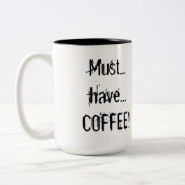 Drooly Emoticon "Coffee" Mok