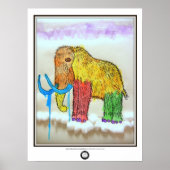 Drooly Mammoth Poster (Voorkant)