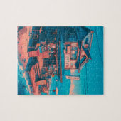 Droom aan de Zee Lofi Legpuzzel (Horizontaal)