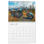 Droom Aangepaste Motorfietsen Rond de Wereld – 202 Kalender (Feb 2027)