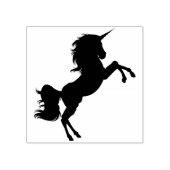 Droom als een eenhoorn rubberstempel (Afrduk)