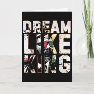 Droom Als Koning Black History Month Kaart