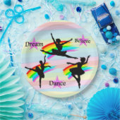 DROOM, BEREIK, GELOOF DANSERSPAPIER BORDEN PAPIEREN BORDJE (Feest)