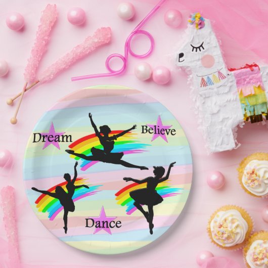 DROOM, BEREIK, GELOOF DANSERSPAPIER BORDEN PAPIEREN BORDJE (Feest)