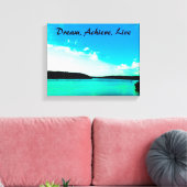 Droom, bereik, live canvas wrap (Insitu (Woonkamer))