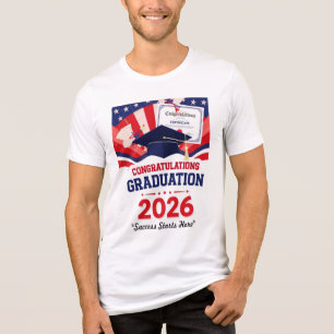 "Droom Bereiken Afstuderen" Tri-Blend Shirt