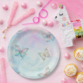 Droom Betoverd om je vlinder te ontmoeten Papieren Bordje (Feest)