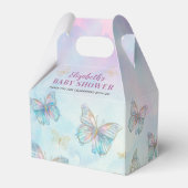 Droom Betoverd om u te ontmoeten Butterfly Baby sh Bedankdoosjes (Achterkant)
