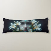 Droom betoverde dromen Fairy Calla Lelies Lichaamskussen (Voorkant)