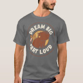 Droom Big Fart Loud Capybara van Tobe Fonseca T-shirt (Voorkant)