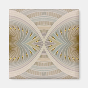 Droom binnen een droom Abstract Chevron Pattern Magneet