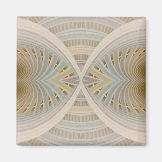 Droom binnen een droom Abstract Chevron Pattern Magneet (Voorkant)