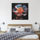 Droom bloem canvas afdruk (Insitu (Slaapkamer))