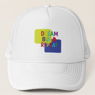 Droom Bouw Herhaal Trucker Pet