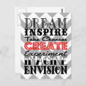 droom briefkaart (Voorkant / Achterkant)