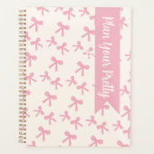Droom dagelijkse planner met roze lint (Voorkant)