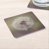 Droom Dandelion Kunst Papier Coasters 01 Kartonnen Onderzetters (Schuin)