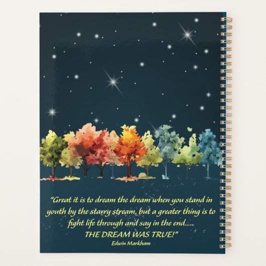 Droom de droomplanner planner (Achterkant)