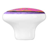 Droom Donut Keramische Knop (Zijkant)