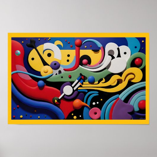 Droom drijvend poster (Voorkant)