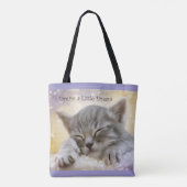 Droom een beetje droom tote bag (Achterkant)