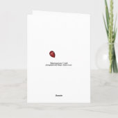 Droom een droom Gefeliciteerd Kaart (Achterkant)