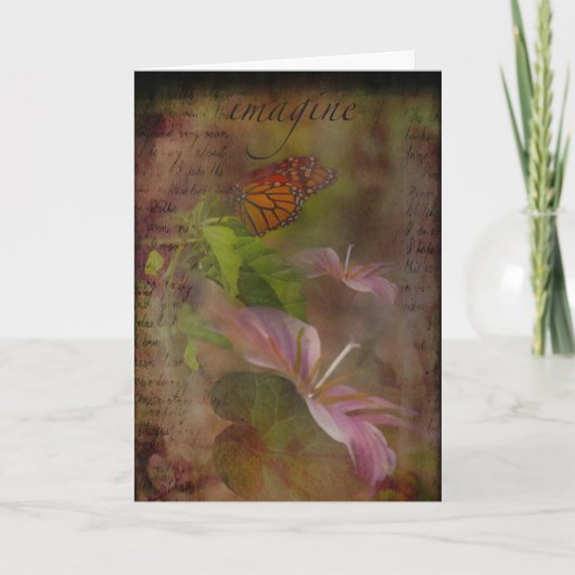 Droom een droom Gefeliciteerd Kaart (Voorkant)