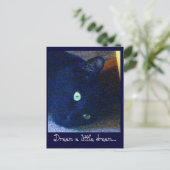 Droom een klein droom briefkaart (Staand voorkant)